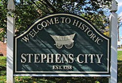 Historic Stephens City sign