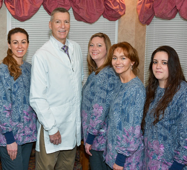 Stephens City Virginia dentist and dental team members